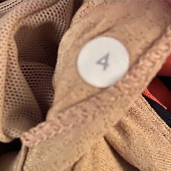 Lululemon Free To Be Tank Classic Stripe Blue Red Size 4 Strappy Lightweight Top - Picture 4 of 7